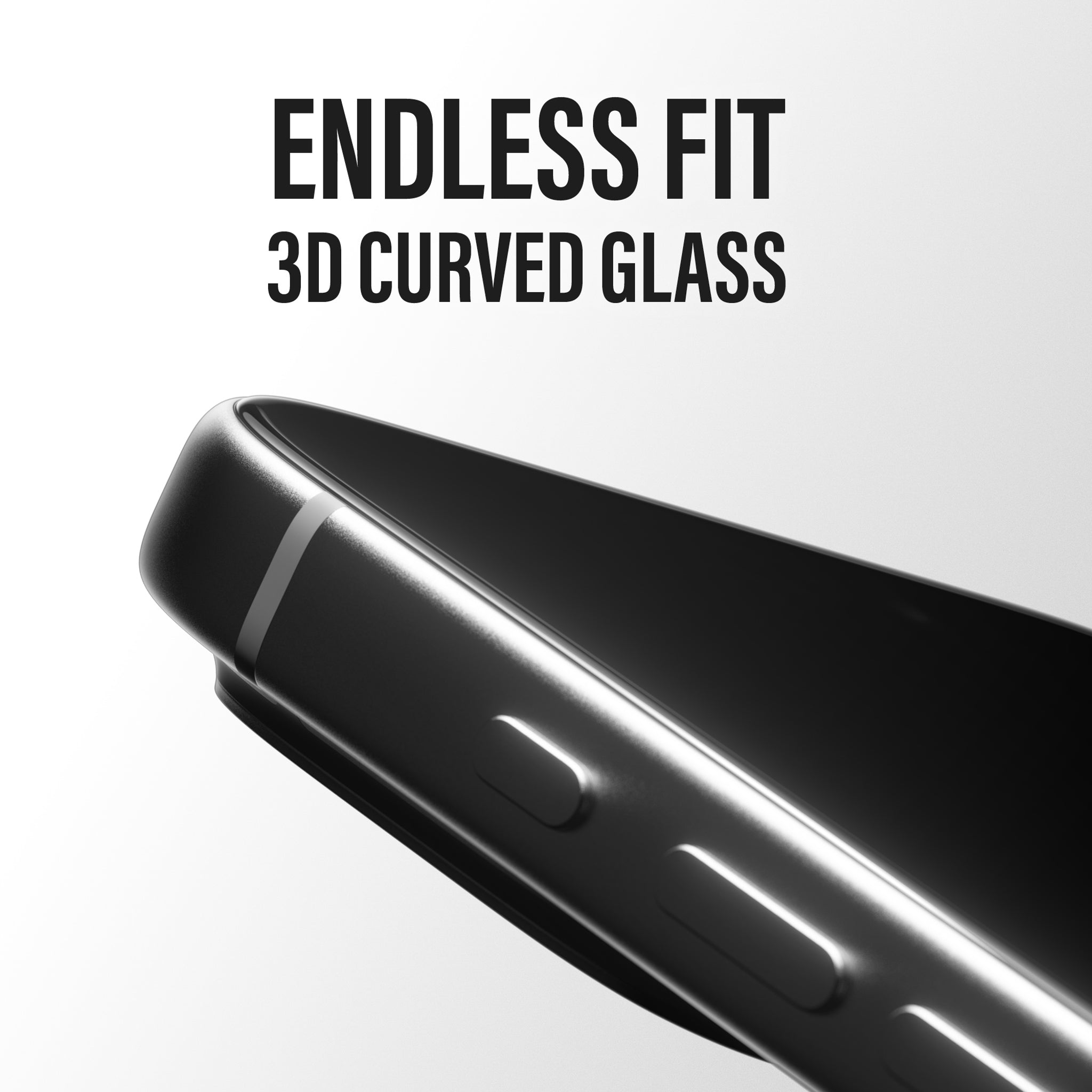 PanzerGlass® Endless Fit 3D Curve Screen Protector iPhone 18 Pro | 17 Pro w. FastFit Tool